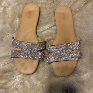 Rhinestone sandals